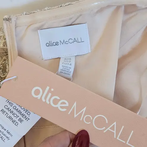 Alice McCALL NWT Alice McCall Sandstorm Wedding Gown Lace Dress US 2 Mermaid $995