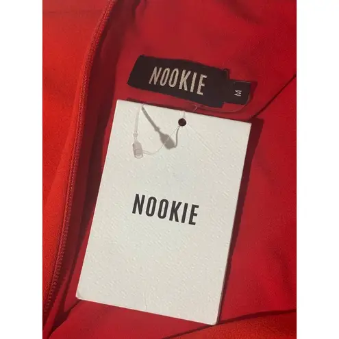 Nookie Trinity Gown in Cherry Medium New Womens Long Maxi Dress