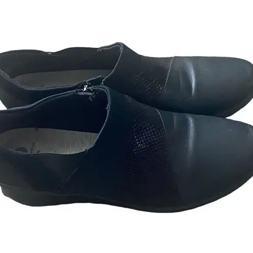 CLARKS CLOUDSTEPPERS Sillian Paz BLACK LOAFERS SLIP ONS WALKING SZ 9 Black