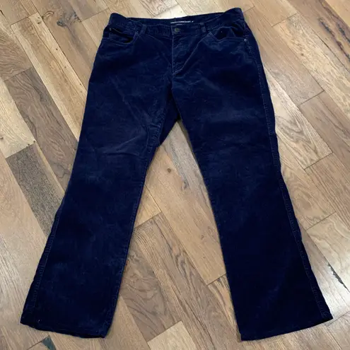 Ralph Lauren Sport Blue Casual Corduroy Pants Size 12