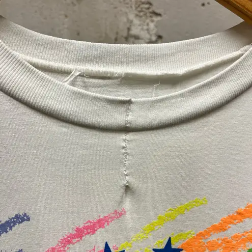 Vintage 90s MLB Toronto Canada 1991 All Stars Baseball Game Tee XL Colorful White