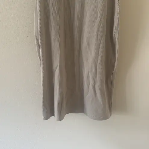 SKIMS COTTON RIB TANK MINI DRESS, ULTRA VIOLET, Size Medium, $60