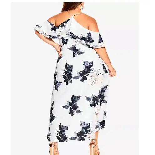 City Chic NWOT Trendy Plus Size Delicate Maxi Dress SZ-14