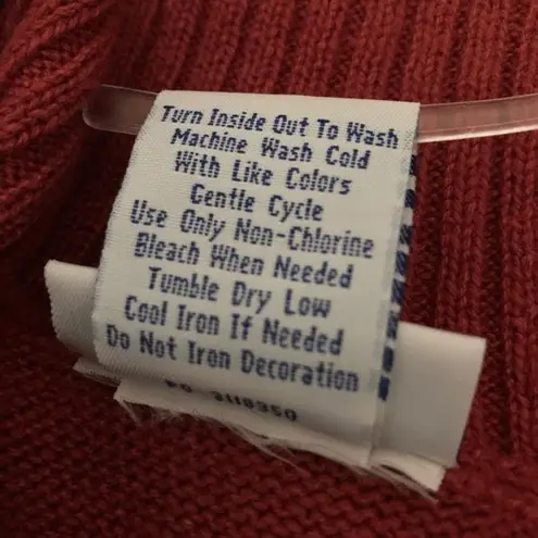 Blair Santa & Gifts Applique Knit Vest Retro Vintage Size Small CHRISTMAS