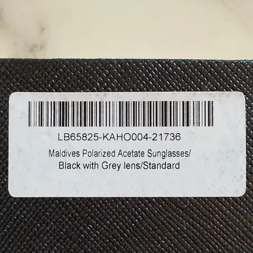 Quince NIB Maldives Polarized Acetate Black Sunglasses with Grey Lens - Image 13