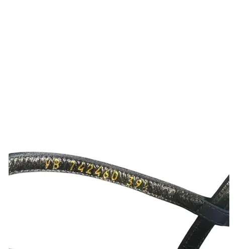 Saint Laurent NIB Cassandra Flat Sandals in Patriot Navy Size 39.5