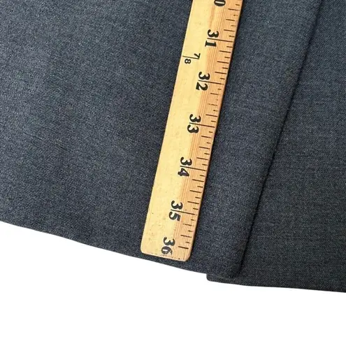 Vtg Joseph R. Harris Wool Coat Gray Sz S Genuine Fur Collar ILGWU Made Luxury