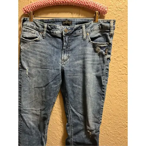 Silver Jeans Elyse Capri Woman’s Jeans Woman’s Size 33 Length 22.5