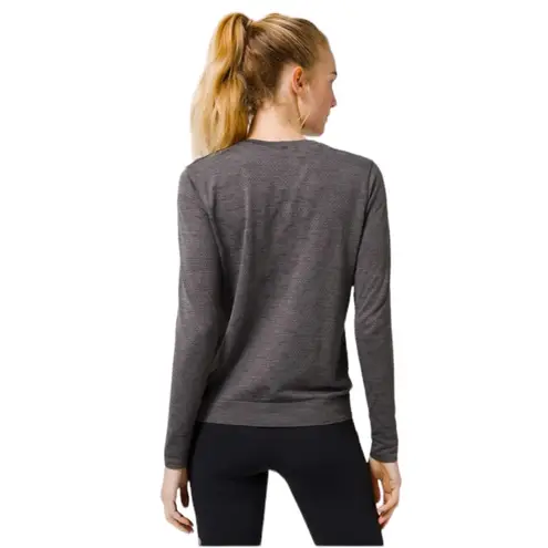 Lululemon  Breeze By Long Sleeve Polar Spots Lunar Rock / Graphite Grey Size 10