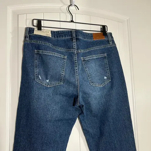 Unpublished NWT | Hayden Cropped Girlfriend Straight Leg Jeans | Women's 30
