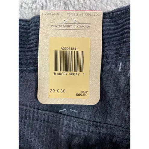 Levi's NWT  Women Corduroy‎ High Waist Mom Jeans Straight Leg Denim 29/30 School