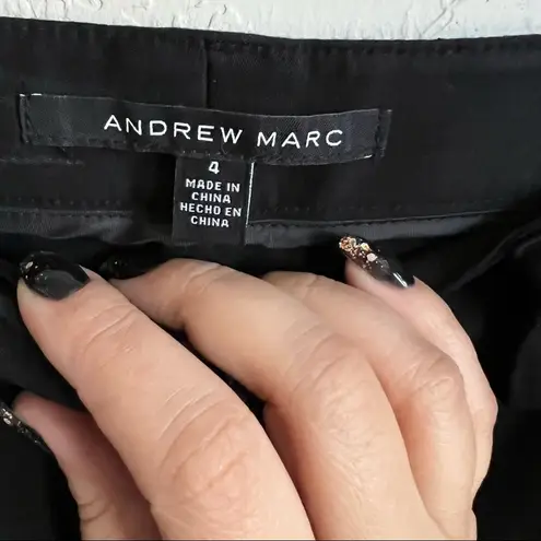 Andrew Marc Black Skinny Career Pants