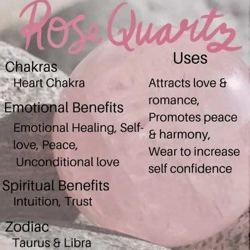 💗Rose Quartz Crystal Bracelet💗 ~8mm