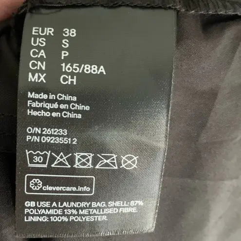 The Vampire's Wife Mystique Dress by H&M Black Silver Sz Small