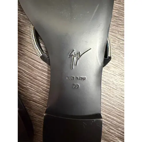 Giuseppe Zanotti š Croisette Crystal Embellished Sandals Sz EU 38 US 7.5-8 EUC