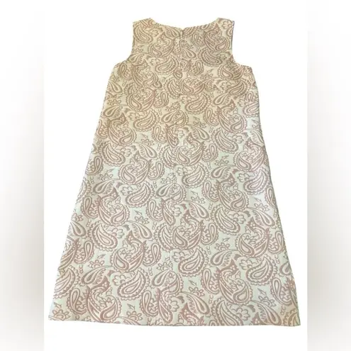 Victoria Beckham for Target Blush Floral Jacquard Shift Dress Size XL NWT