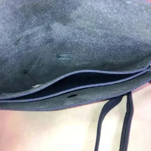 Melie Bianco  Nicky Vegan Leather Mini Crossbody, Navy