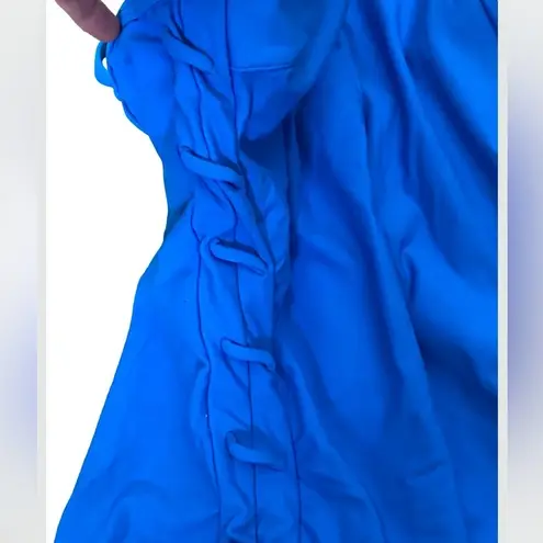 Newport News NWT Sun Streak Royal Blue One Piece Swimsuit 14 T 14T Vintage