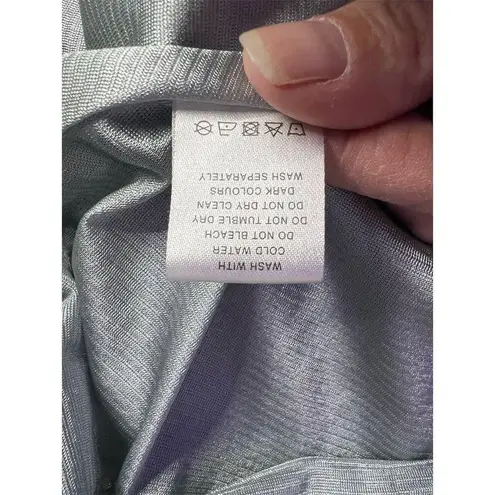 Aster Women's 2XL Black Lace Tunic 3/4 Sleeve Animal Print Size 2X