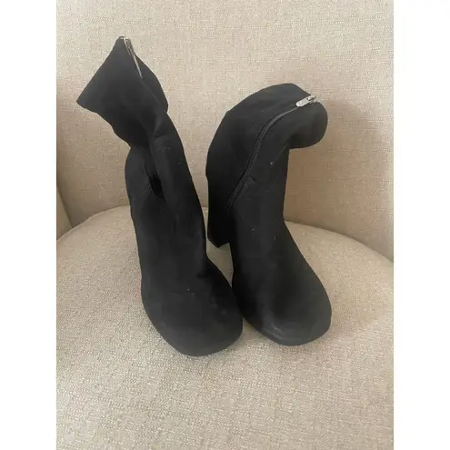 Circus by Sam Edelman "Francis" Black High Heel Ankle Boots, S83