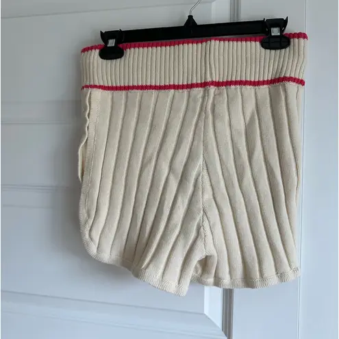 Faherty Cream Game Set Knit Shorts
