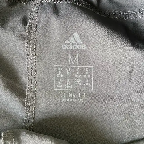 Adidas  women’s gray climalite athletic shorts — medium