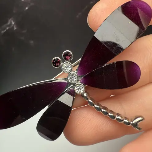 Dragonfly Insect Brooch Pin Lot Of 3