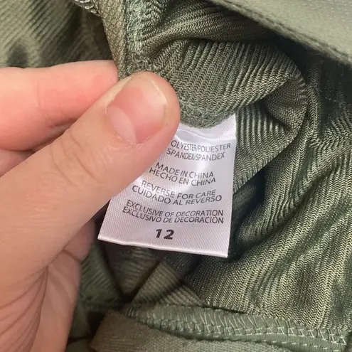 44 North womens 12 large casual jogger pants olive green gorp north rei new lulu