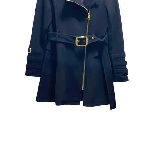 Bebe  Wool Pea Coat Black Size M