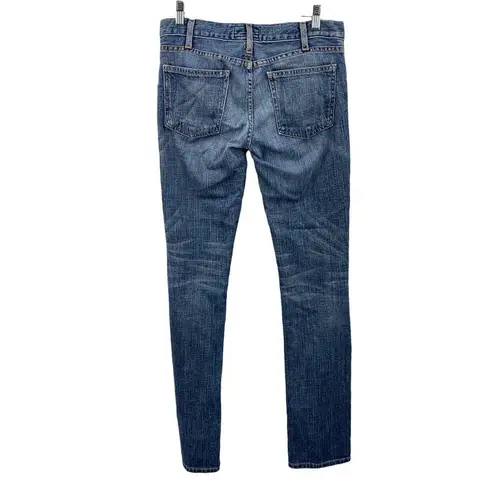 Current/Elliot The Straight Leg Traveled Medium Wash Jeans Size 28 Blue