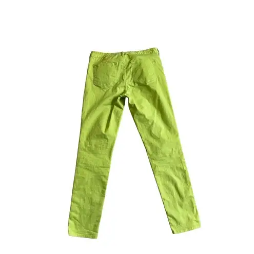 Tahari LIMON GREEN skinny pants size 4/28