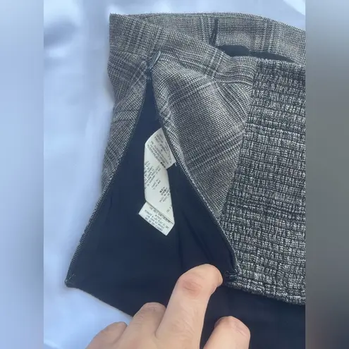 Free People  corset bandeau top in a cool plaid print