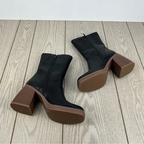 Sun + Stone Aleenn Stacked Round Toe Mid