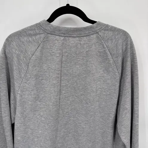 Rae Dunn Sweatshirt Womens Large Gray "LOVE." Polyester Fleece Lined