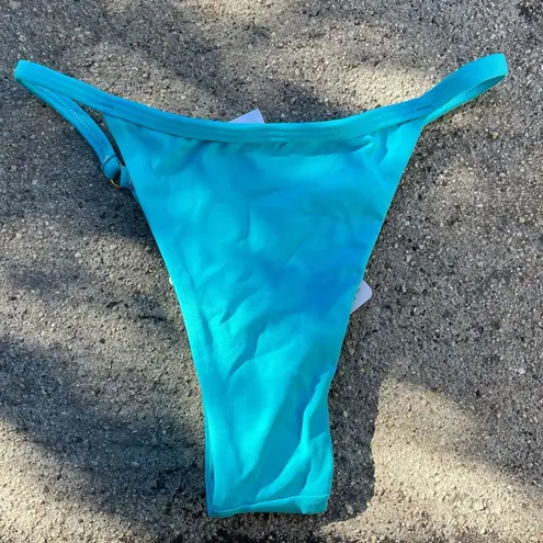 KXG Swim The Heat Bottoms Miami Vice Collection in Aqua Blue size S