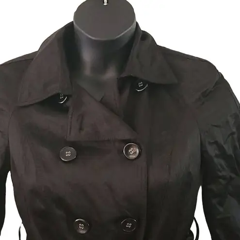 INC International Concepts Trimmed Belted Trench Coat