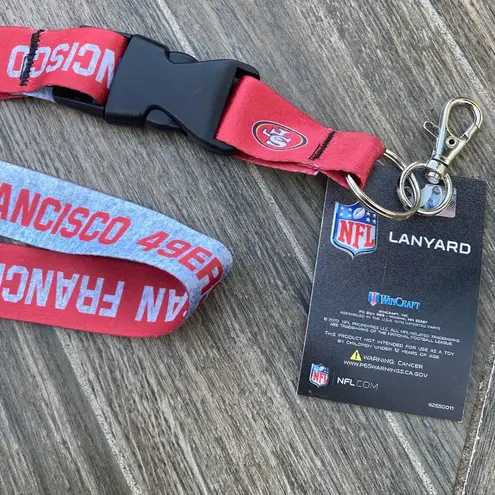 NFL San Francisco 49ers lanyard NWT