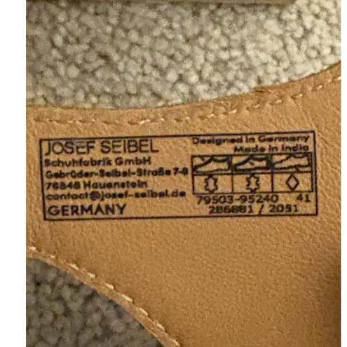 Josef Seibel Resalie 03 Camel Capri Sandal Size 10 Brown