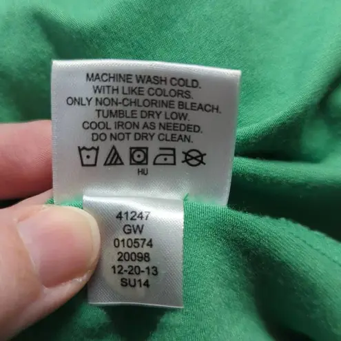 Hanna Andersson Dress Woman's Size XS Kelly Green Sleeveless A