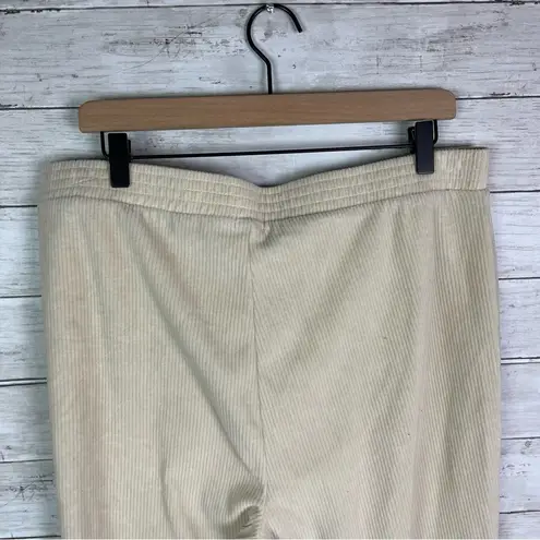 Aerie High Waisted Rib Knit Wide Leg Pants