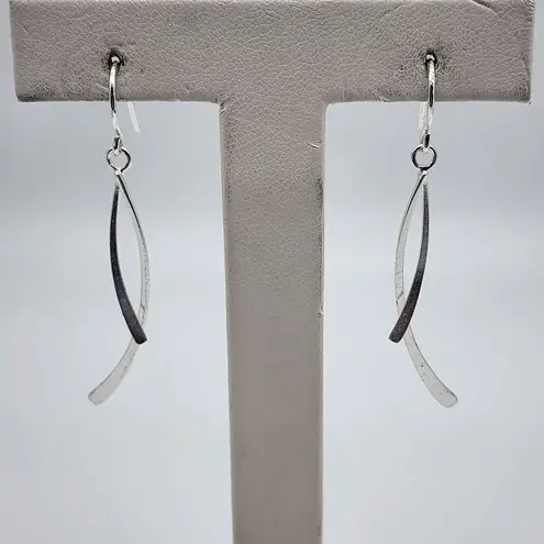International Bullion Brokers Sterling Silver Dangling Earrings