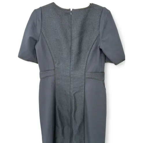 Club Monaco NWT | 6 | Matalin navy blue sheath dress short sleeves body con