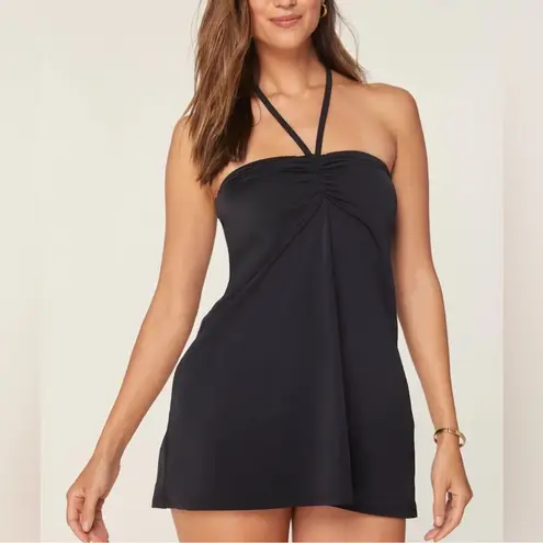 ANDIE Swim the Waikiki Dress NWT size Small Black Halter Swim Beach Coverup