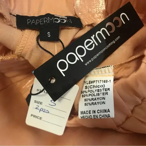 PaperMoon NWT playful two piece set melon/salmon size S