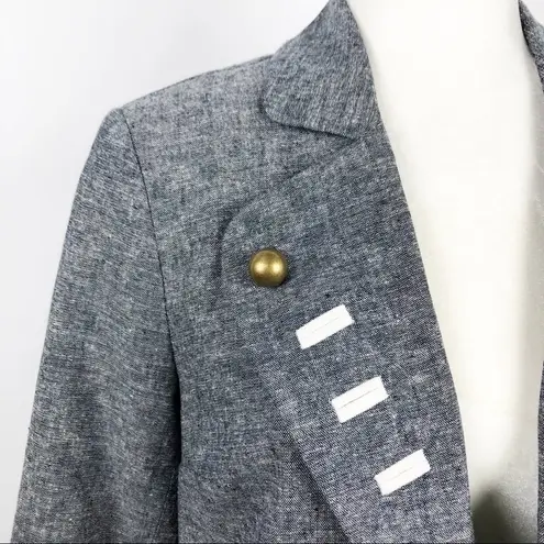 Walter Baker Fusion By Walter Marching Band Style Gold Button Front Blazer Size XS