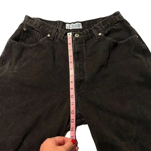 L.A. Blues Vintage 90s Women's Plus Size 18 Black Relaxed Denim Jeans