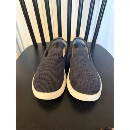 Allbirds Tree Lounger navy slip on loafer sneakers size 8