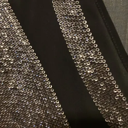 Design History  black sparkly sheer top in medium - Image 3