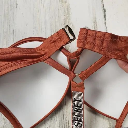 Victoria's Secret NWT  Shine Strap Full Coverage Push-Up Bikini Top Size 32DD (E) - Image 6