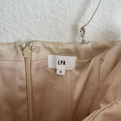 LPA Revolve Kaia Bubble Hem Midi Dress